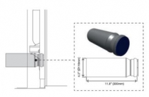 HORIZONTAL OUTLET TOILET/WC