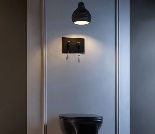 Stainless steel black matte
