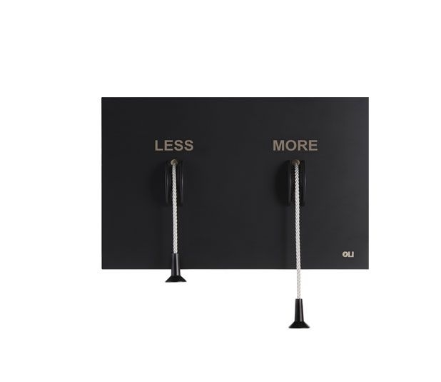 Stainless steel black matte