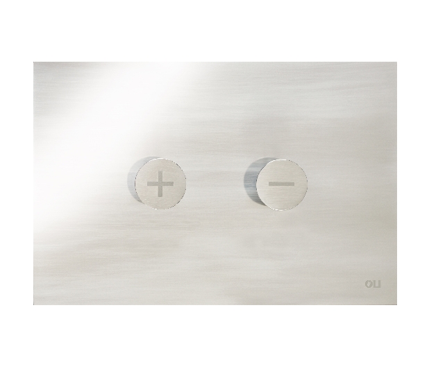 Polished stainless steel